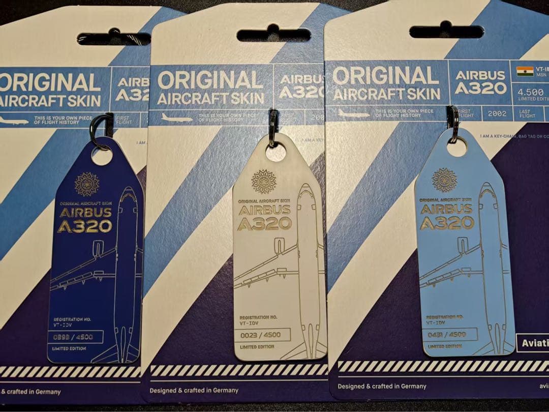 てつさん予定 Indigo 3色セット