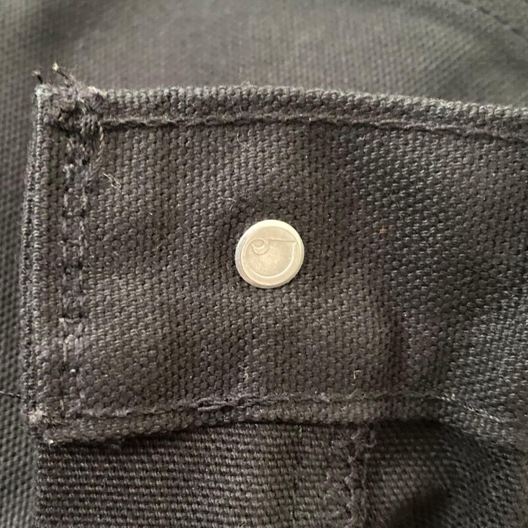 Carhartt US ダブルニーパンツ ブラック 30インチ/B01/米国製