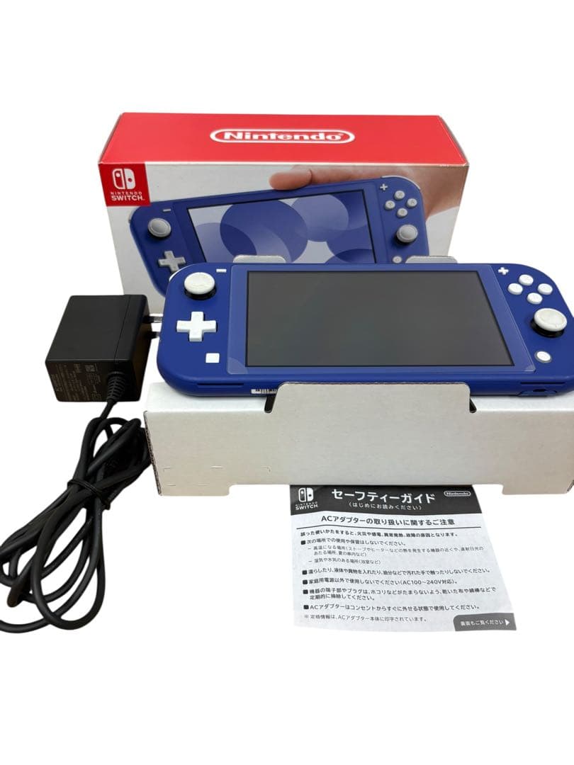 ジャンク　Nintendo Switch Lite 本体箱充電器セット