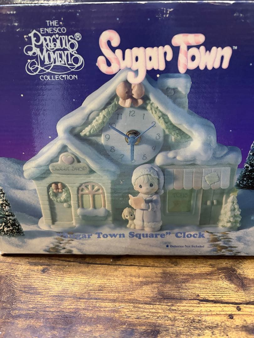 【ゆうき】プレシャスモーメントSugar Town 置時計他3セット