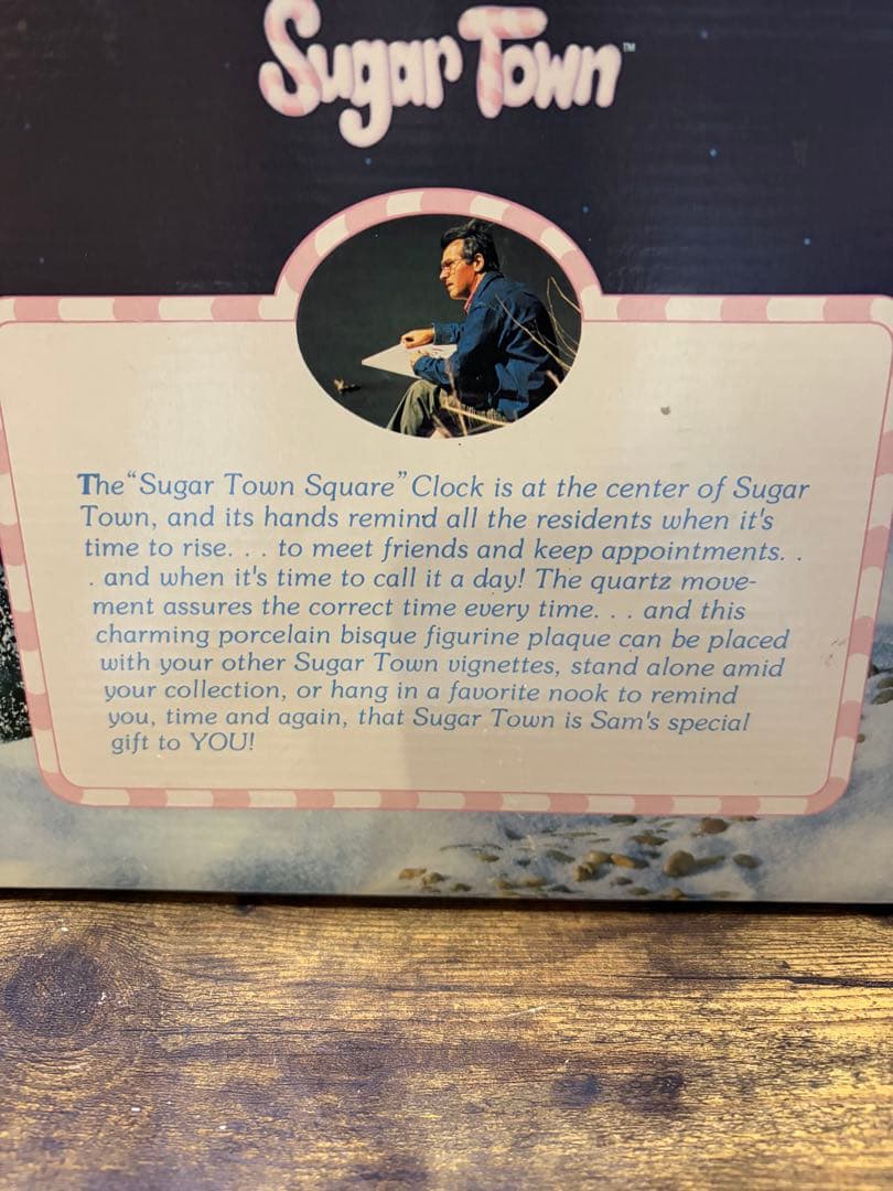 【ゆうき】プレシャスモーメントSugar Town 置時計他3セット