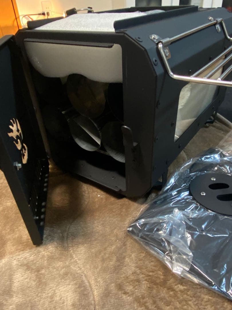 TOWALLMARK 薪ストーブ MK-380 煙突・バッグ付きシーズン終値下げ