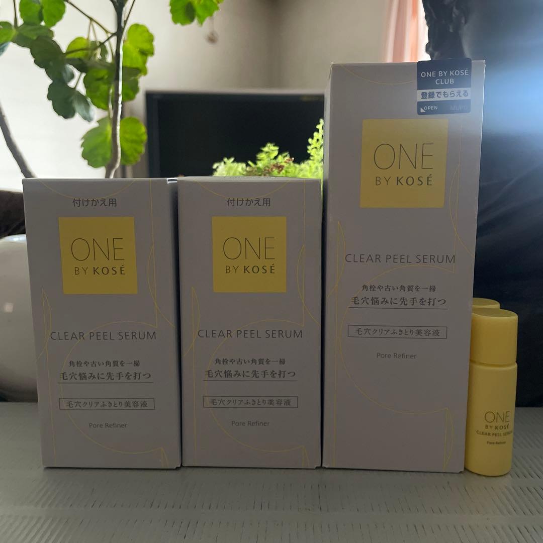 ONE BY KOSÉ クリアピールセラム セット