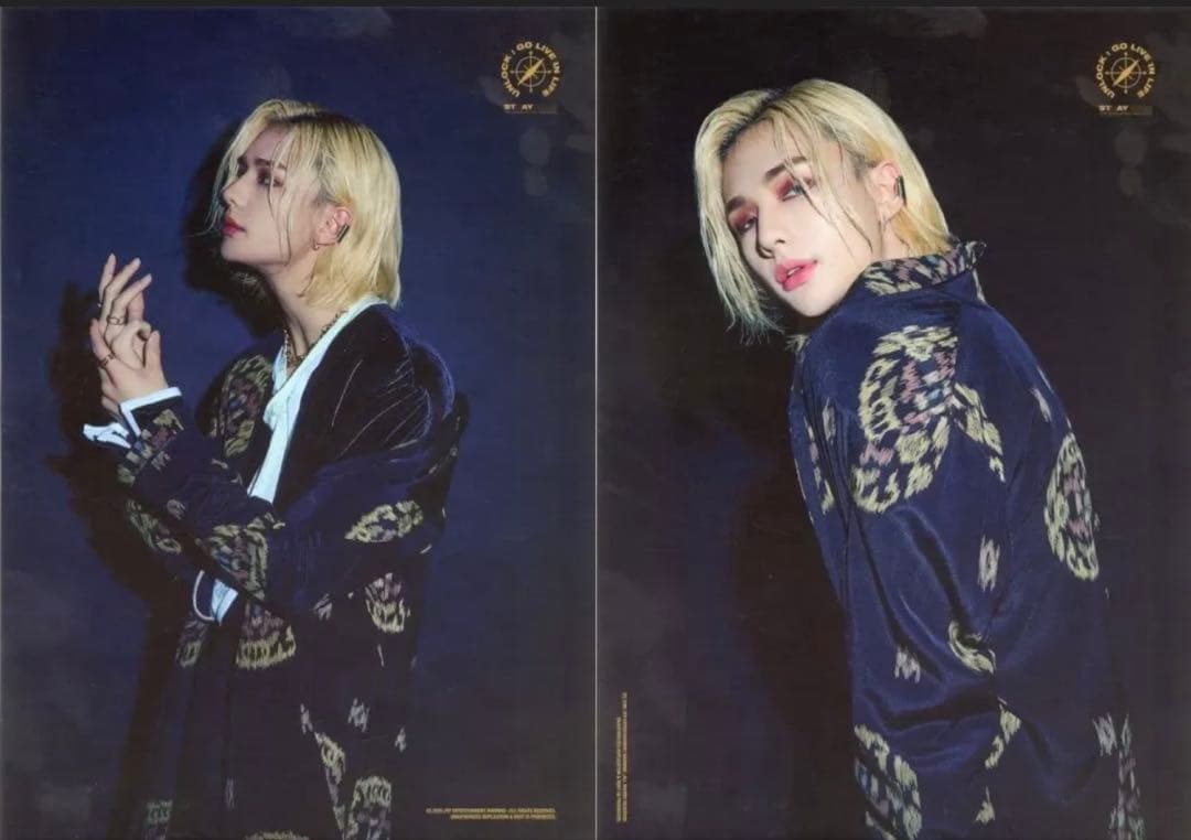 スキズ ヒョンジンUNLOCK ポスターセット Stray kids アンロック