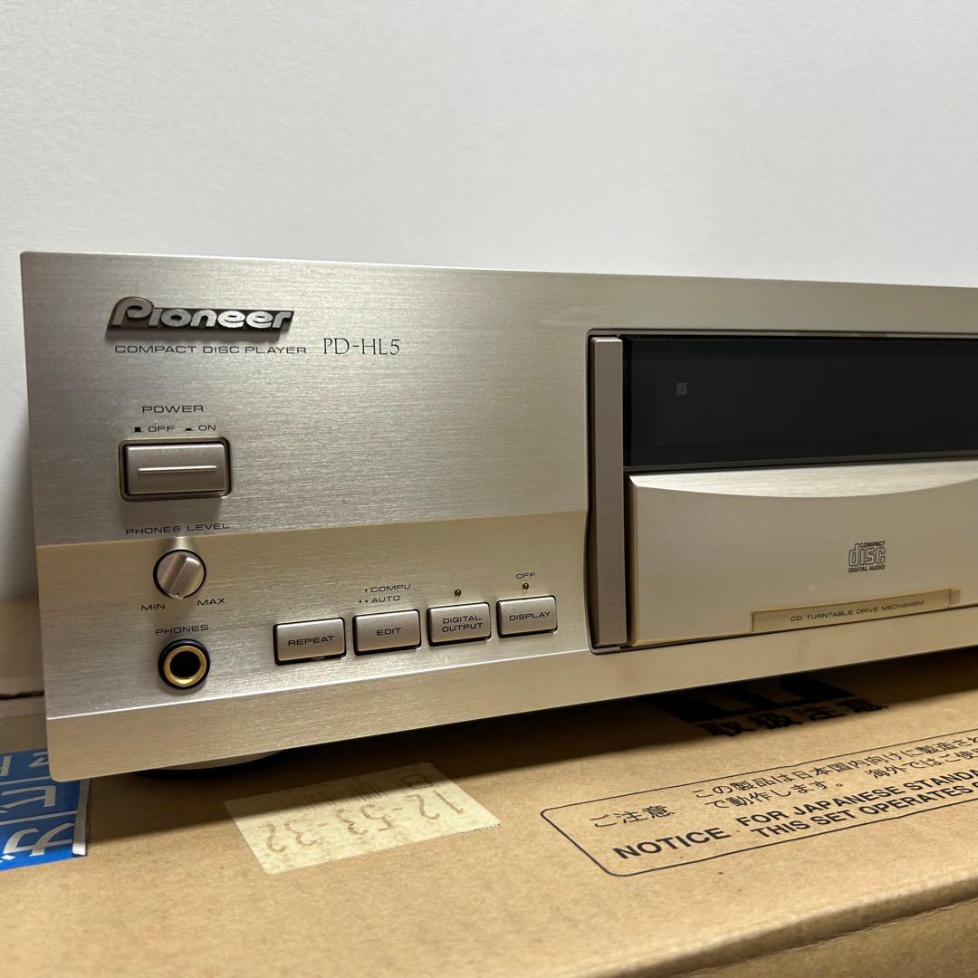 Pioneer パイオニア PD-HL5 コンパクトディスクプレーヤー 元箱付き