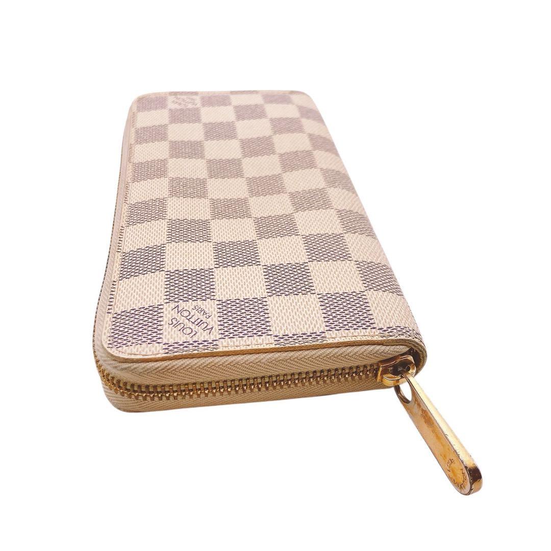 【美品】LOUIS VUITTON ダミエ・アズールジッピーウォレット☆箱付き♪