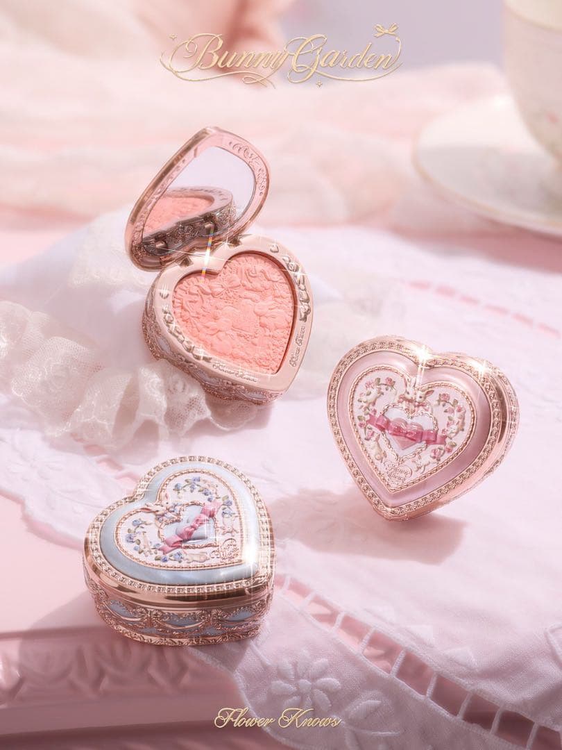 フラワーノーズ　バニーガーデンテイルズ　ルミナス シフォン チーク　全5種