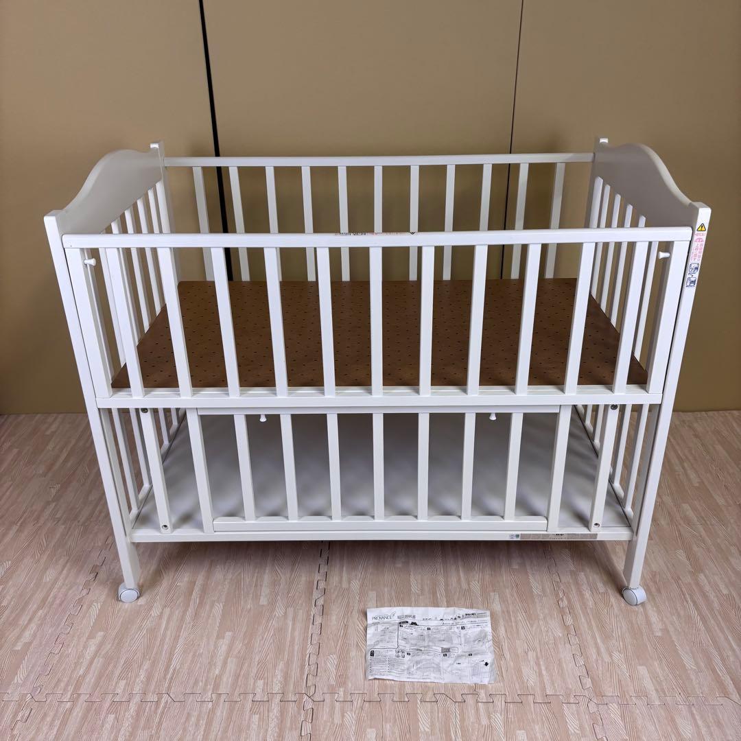 ☆除菌清掃済☆　♡ハートが可愛い♡　☆美品☆　スリーピー　プロヴァンス　ホワイト