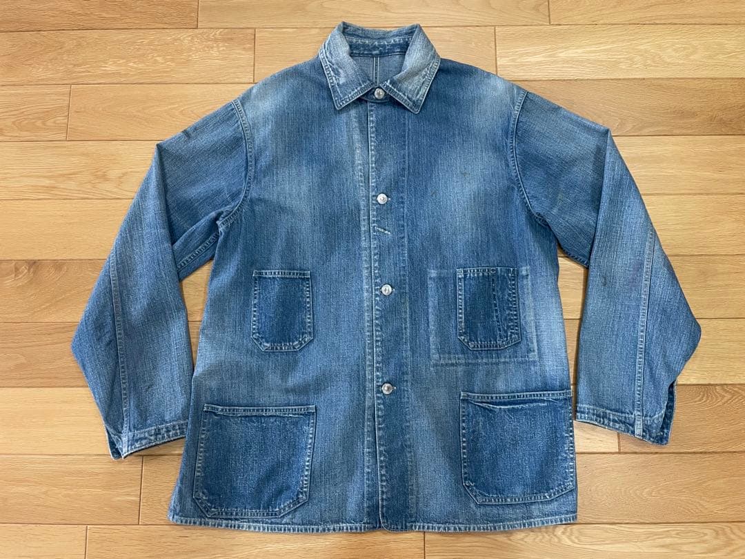 ジャケット・アウター A.PRESSE Unknown Vintage Denim Coverall