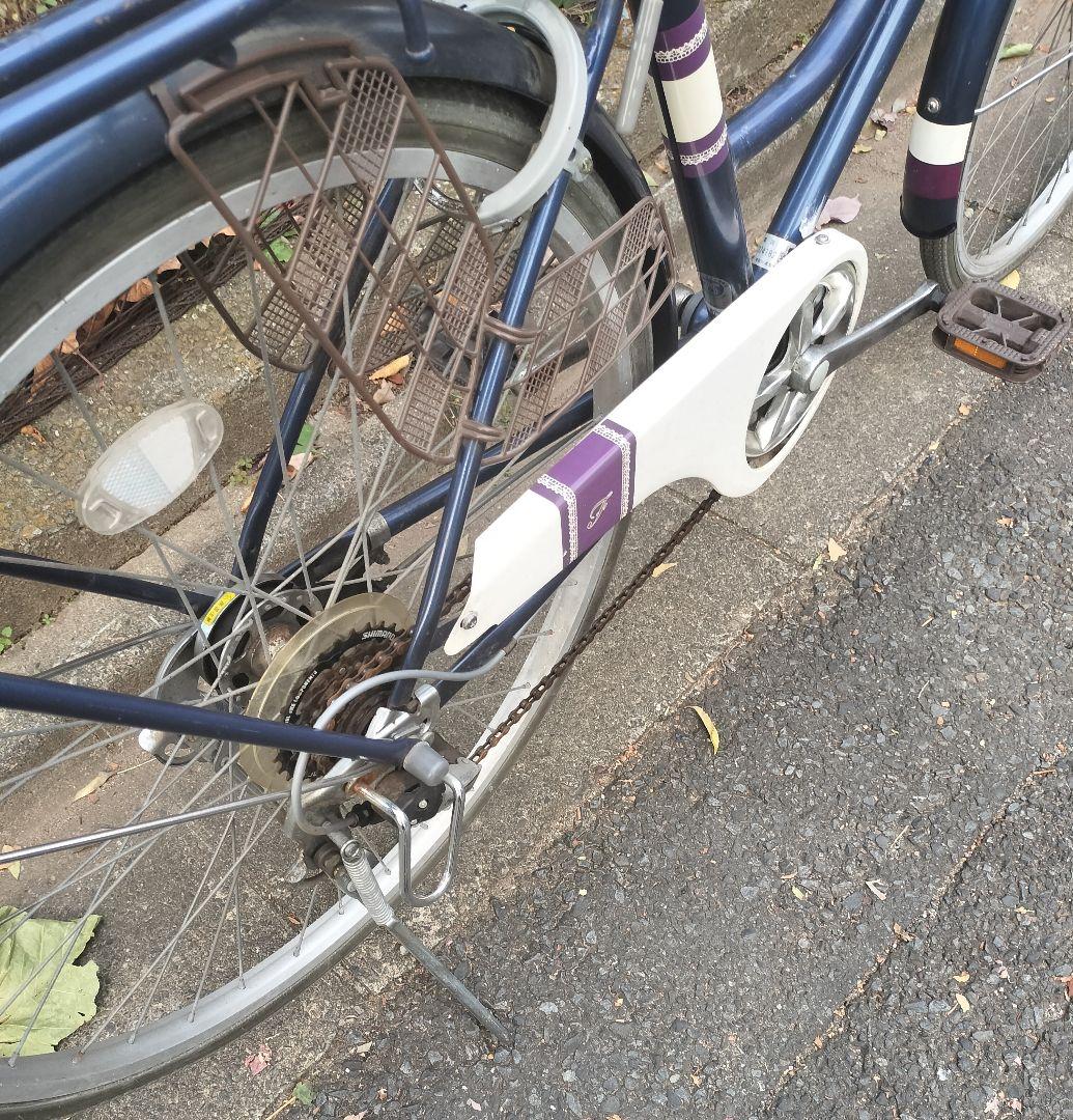 最終お値引♥【直接お取引限定】26インチ オートライト・ギヤ付自転車