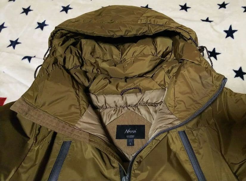 【美品】NANGAナンガオーロラダウンジャケット日本製Sサイズ