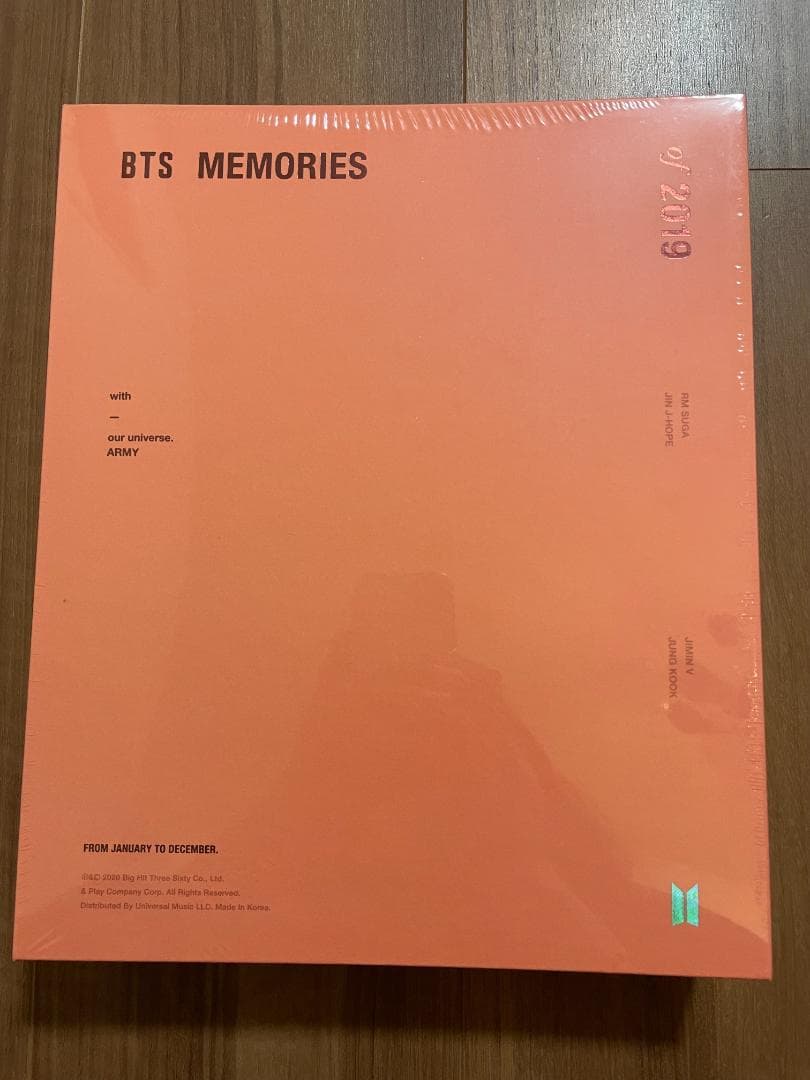即購入〇 新品 未開封 BTS memories of 2019 DVD トレカ