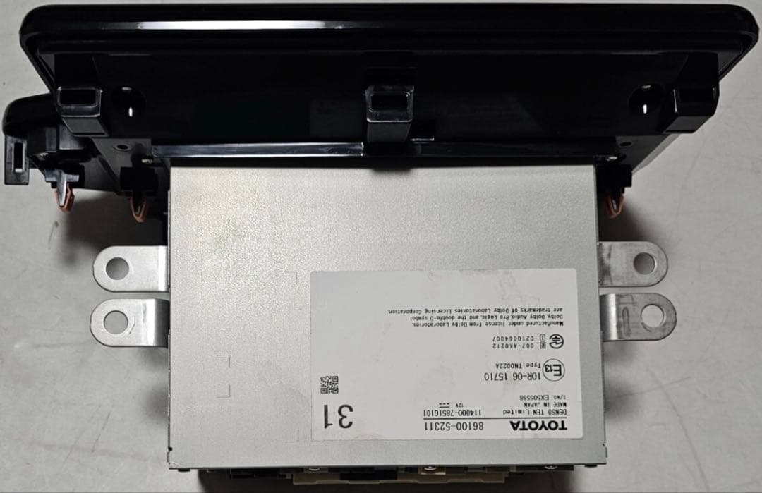 トヨタ 純正 ナビ ETC2.0・GPS・シエンタ・MXPC10 2024