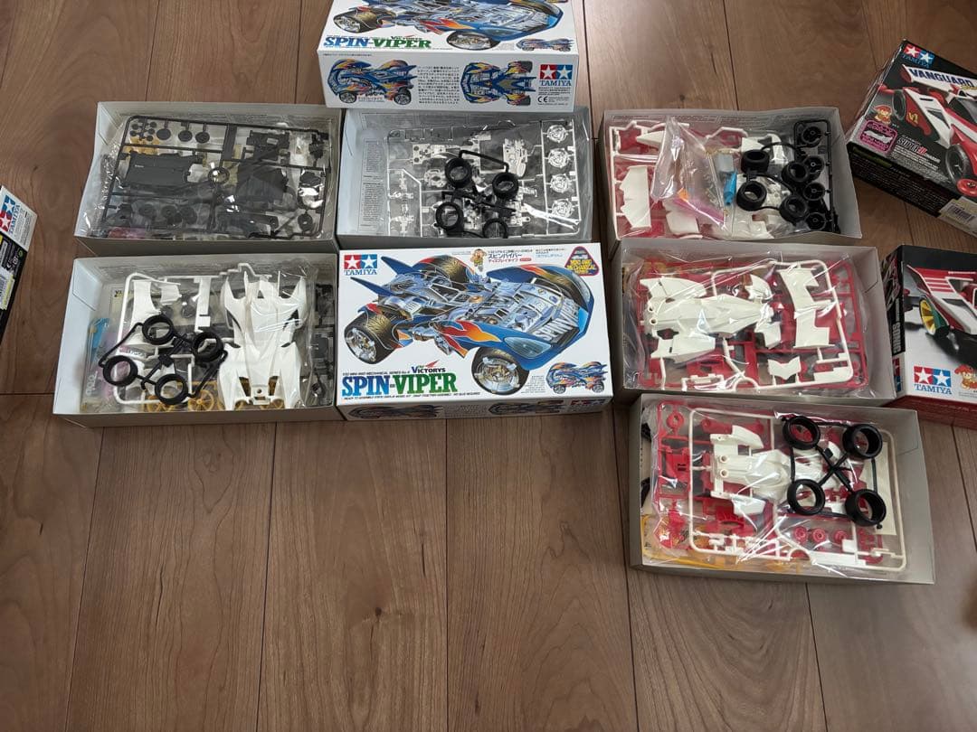 Tamiya ミニ四駆キット 8個セット