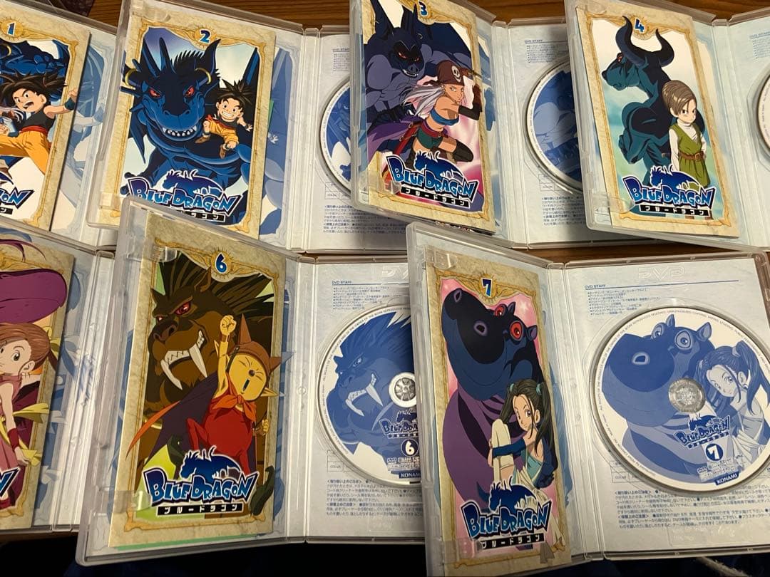 【正規セル盤】BLUE DRAGON ブルードラゴン DVD 全13巻揃 鳥山明