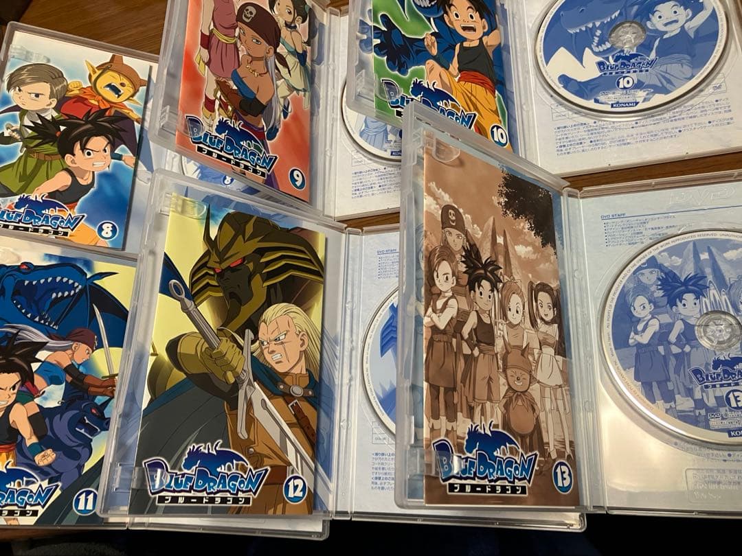 【正規セル盤】BLUE DRAGON ブルードラゴン DVD 全13巻揃 鳥山明