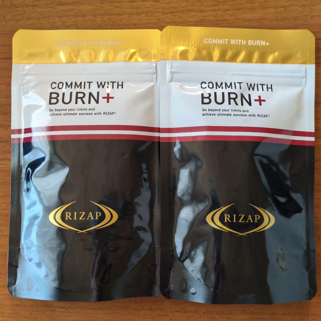 ライザップ COMMIT WITH BURN+ 155粒　2袋まとめ売り
