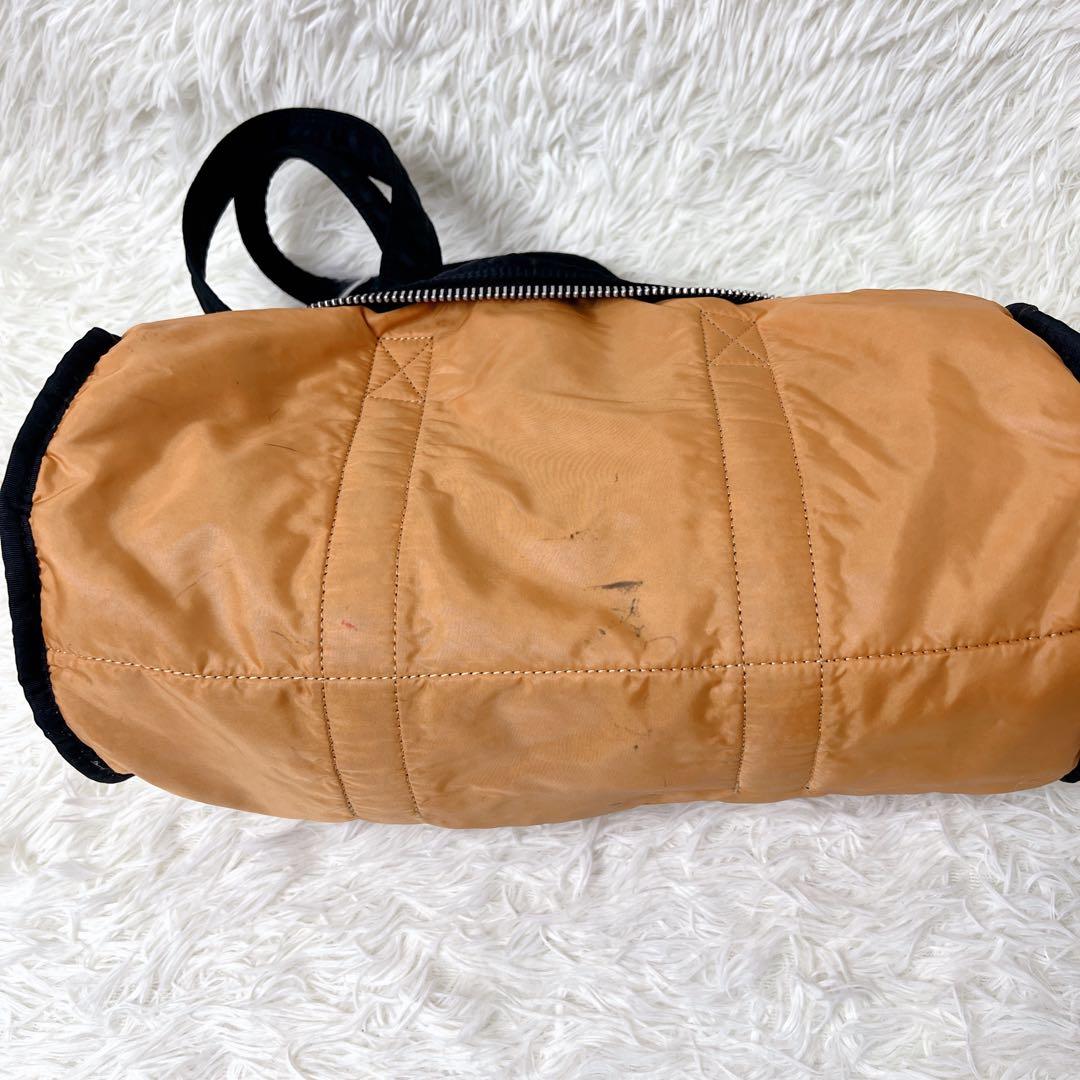 ✨良品✨　PORTER ポーター タンカー ミニドラムバッグ ブラック