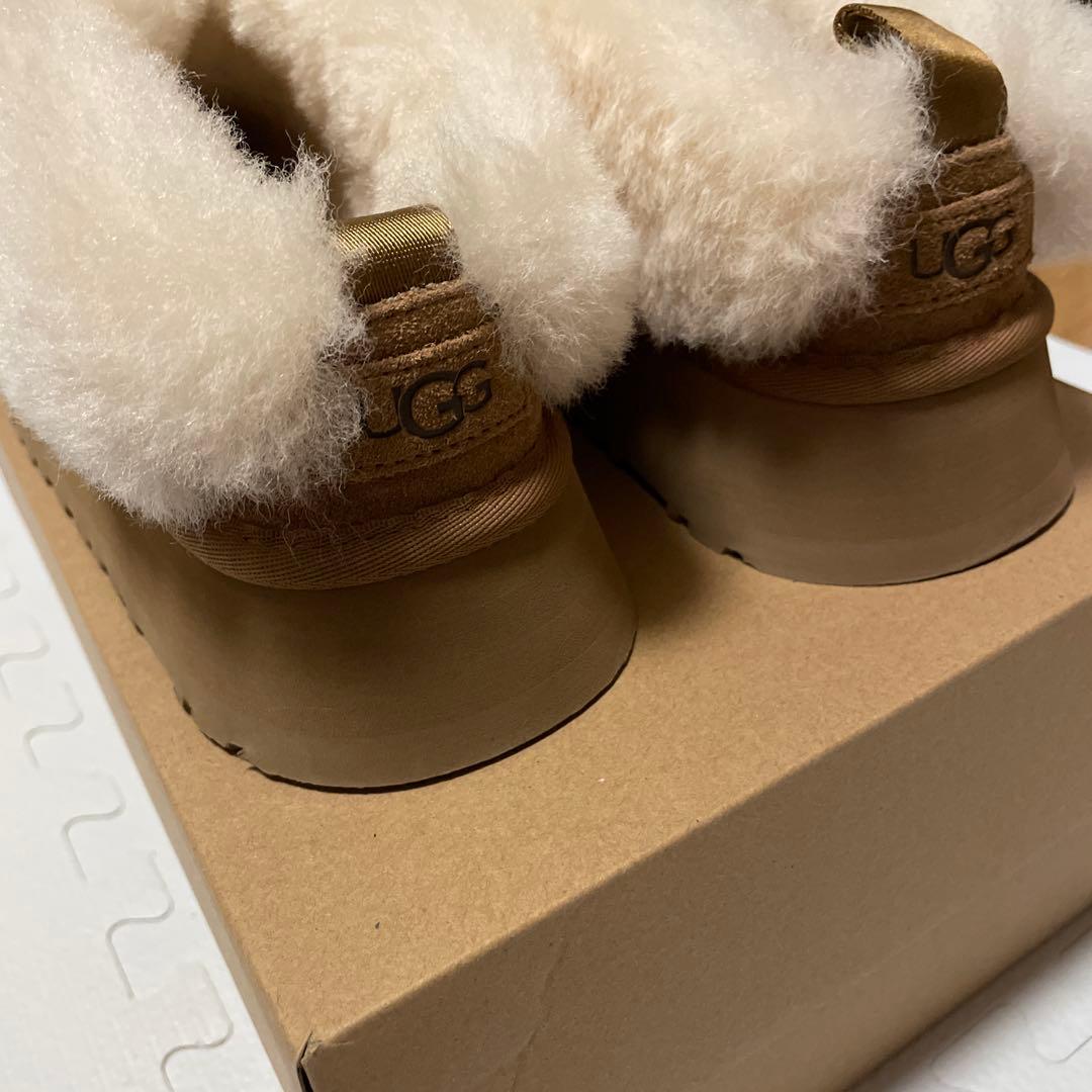 【新品未使用】UGG タゼル　ムートンブーツ チェスナット