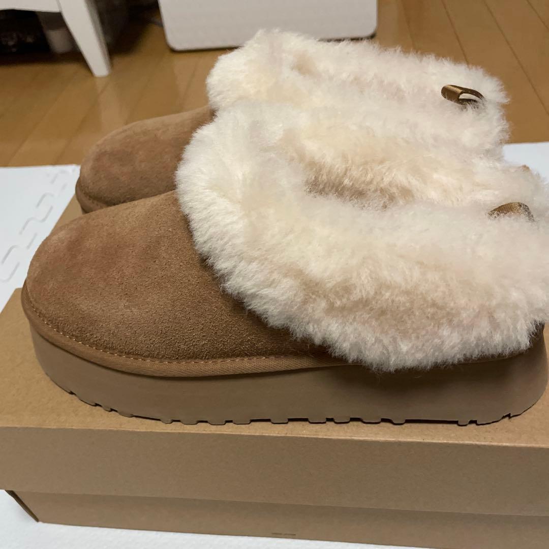 【新品未使用】UGG タゼル　ムートンブーツ チェスナット