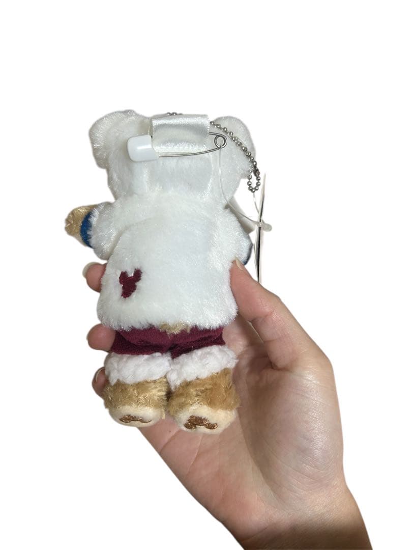 【極希少・当時物Today付】ダッフィー ぬいぐるみバッジ 3体＋缶＋Today