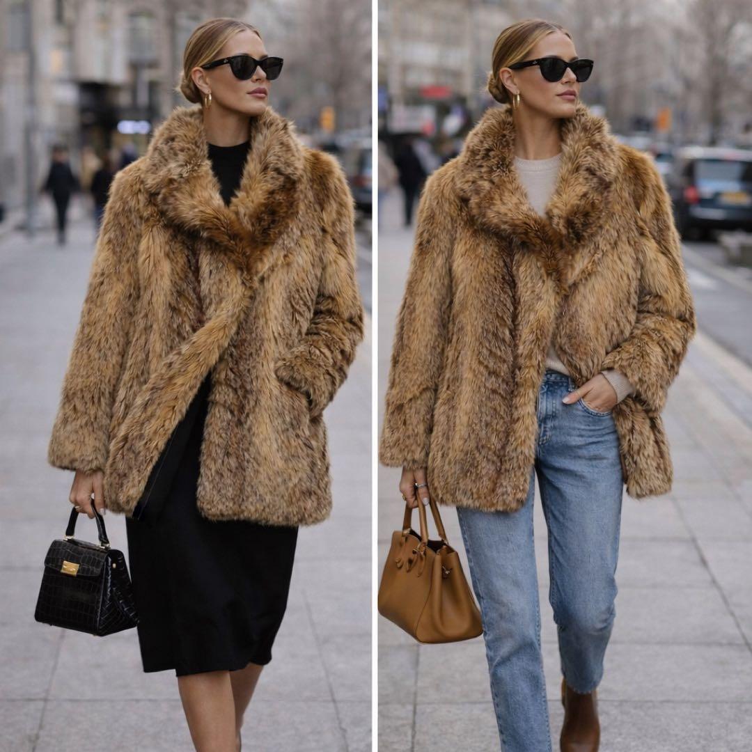 【tokko】美品 レッドフォックスコート Tiffany by