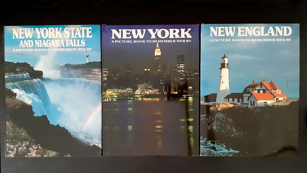 70年代旅行ガイドブック／ヨーロッパ・アメリカ19冊オールカラー写真集（英語版）