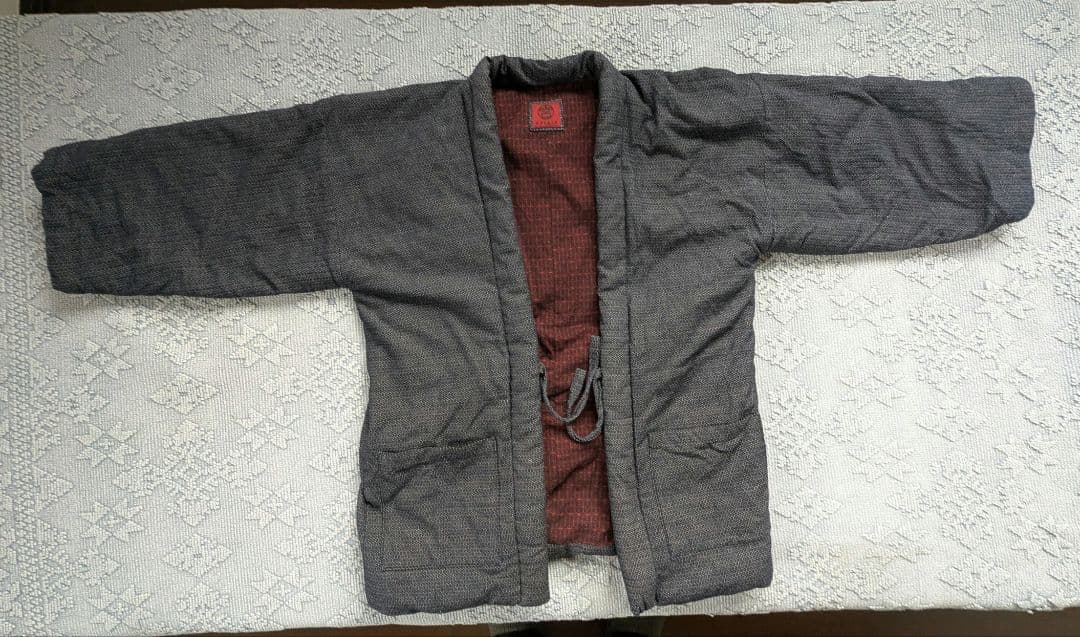 ダ*イ様 【うなぎの寝床×宮田織物】はんてん＆もんぺ2本 3点セット（訳あり・リ