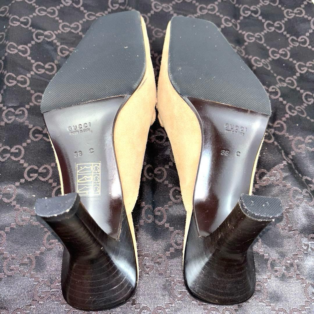 美品✨GUCCI グッチ ミュール サンダル GG 金具24.5cm