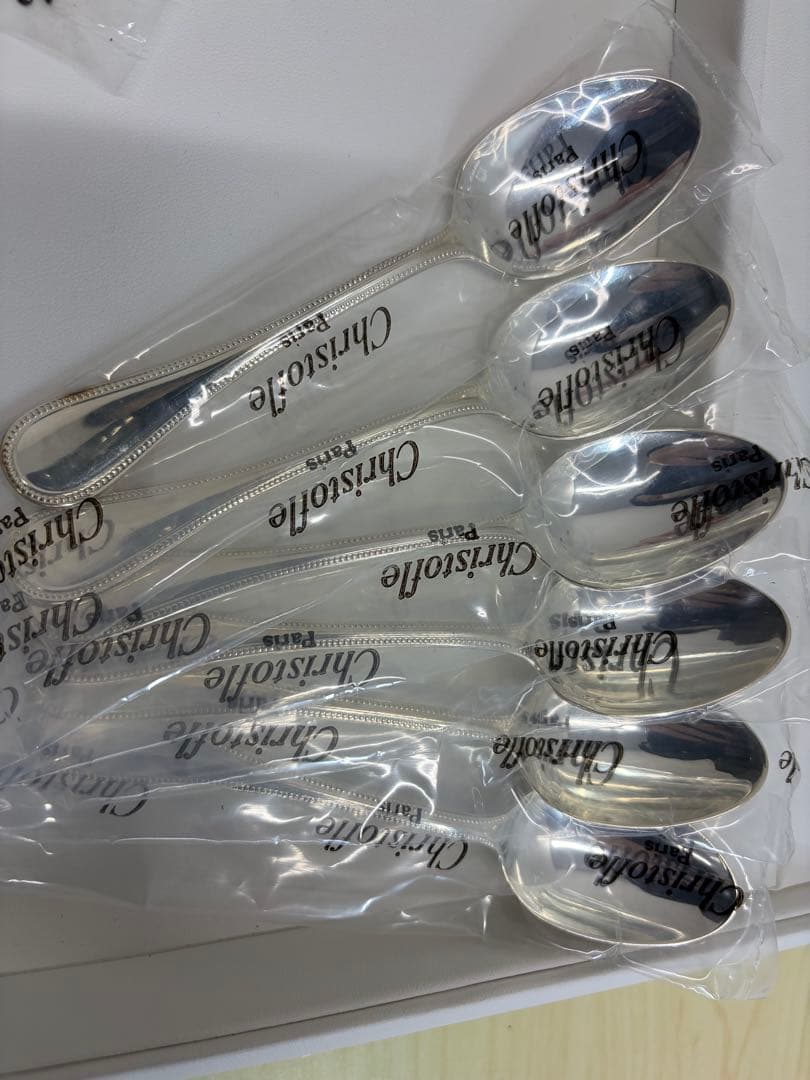 Christofle カトラリーセット 12点　クリストフル　 未使用 銀食器