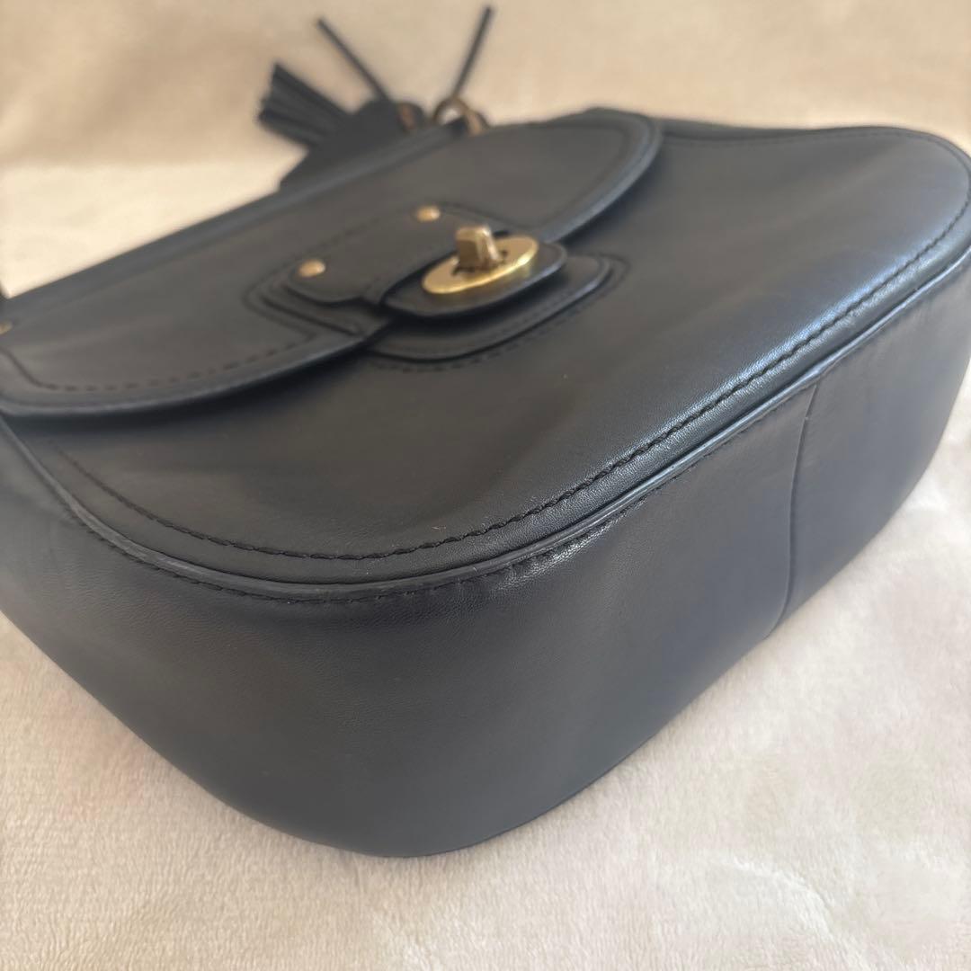 70th 限定品 コーチ 2way ショルダーバッグ ハンドバッグ 黒