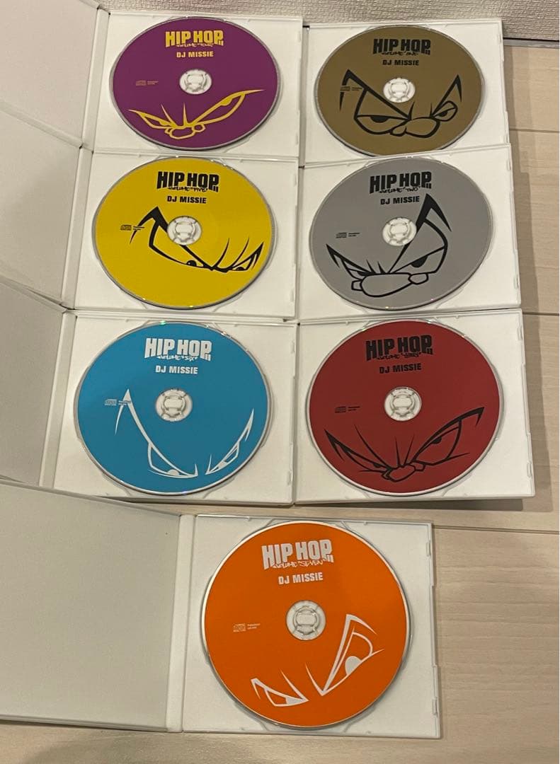 DJ MISSIE HIP HOP vol.1-7 セット