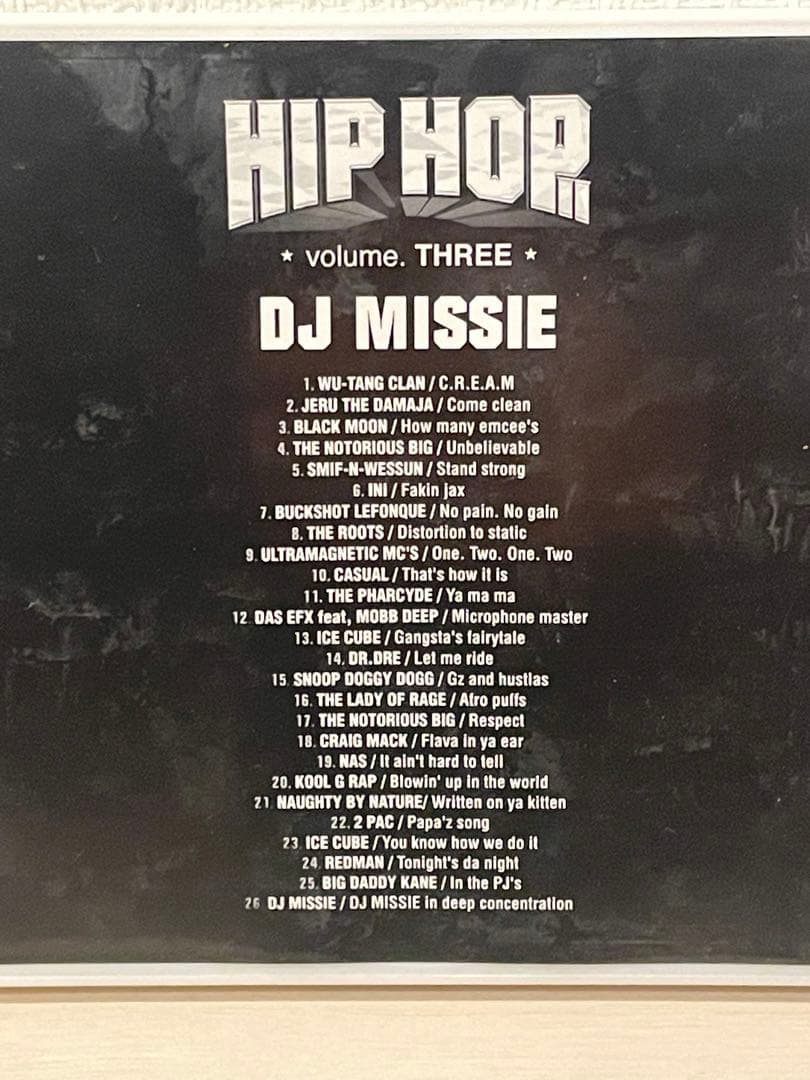 DJ MISSIE HIP HOP vol.1-7 セット