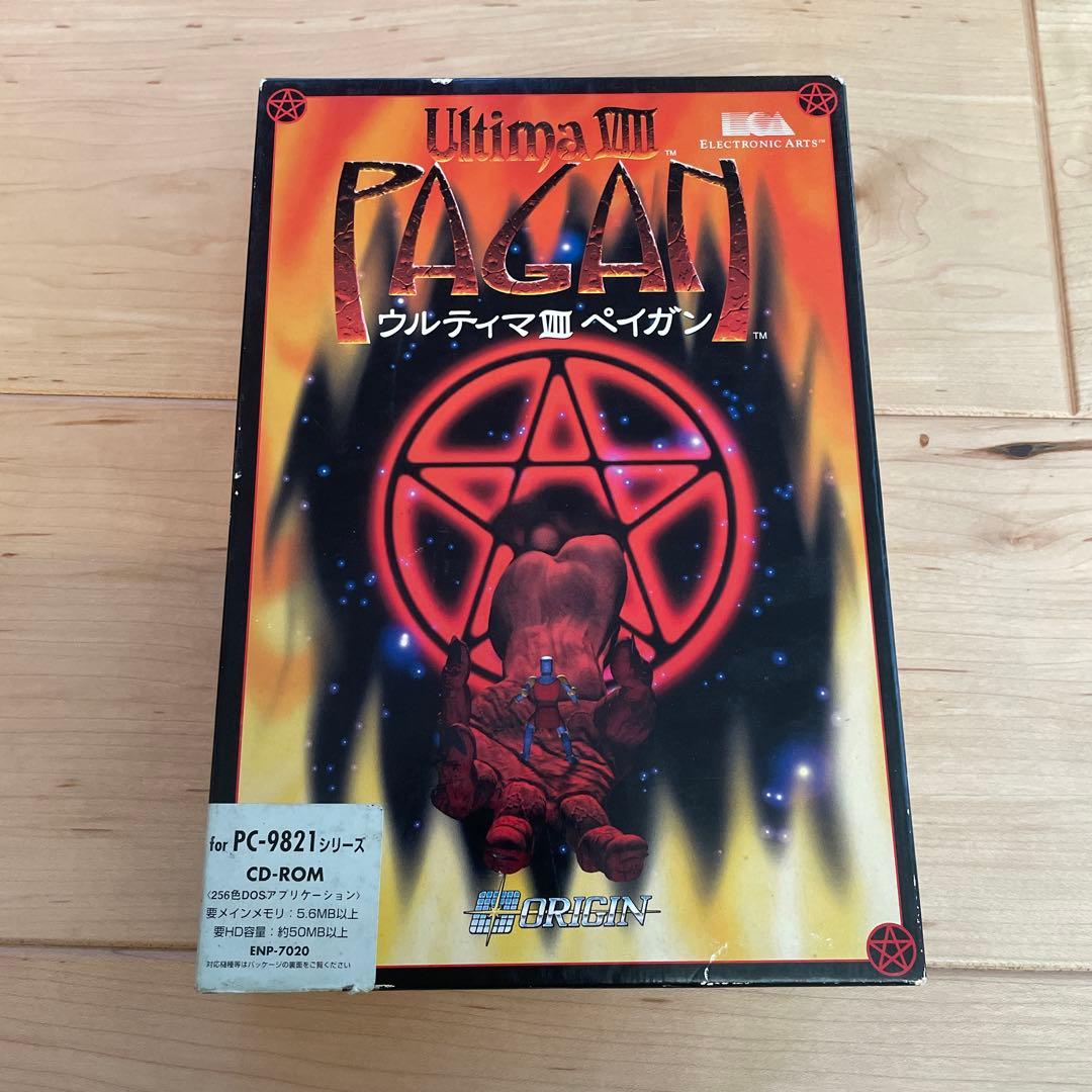 Ultima Ⅷ PAGAN ウルティマ8 ペイガン pc98 pc9821cd