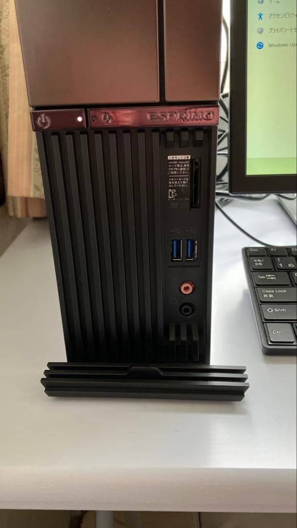 富士通 ESPRIMO Core i7 16GB Win11Pro モニタ付き
