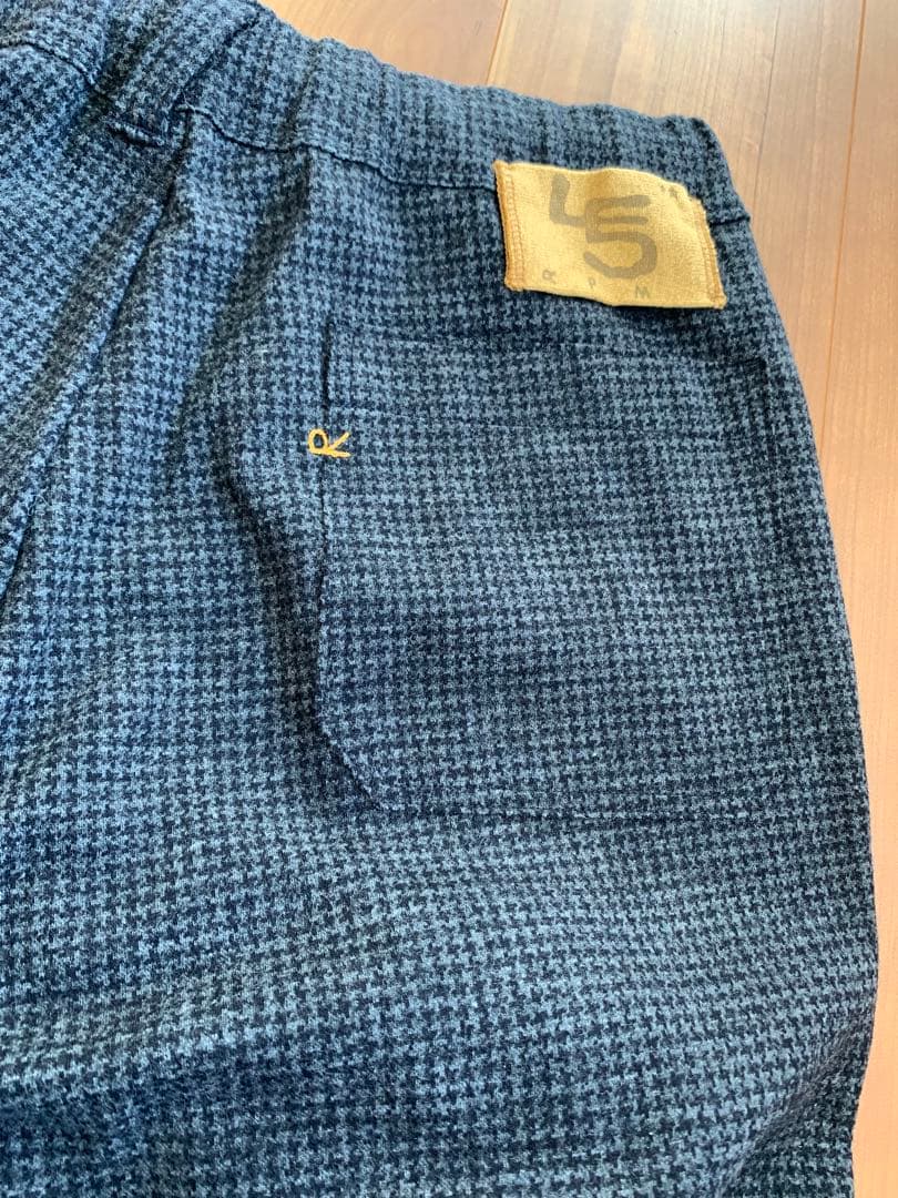 45R ジャージフラノの908スウェットパンツ　千鳥　02-S