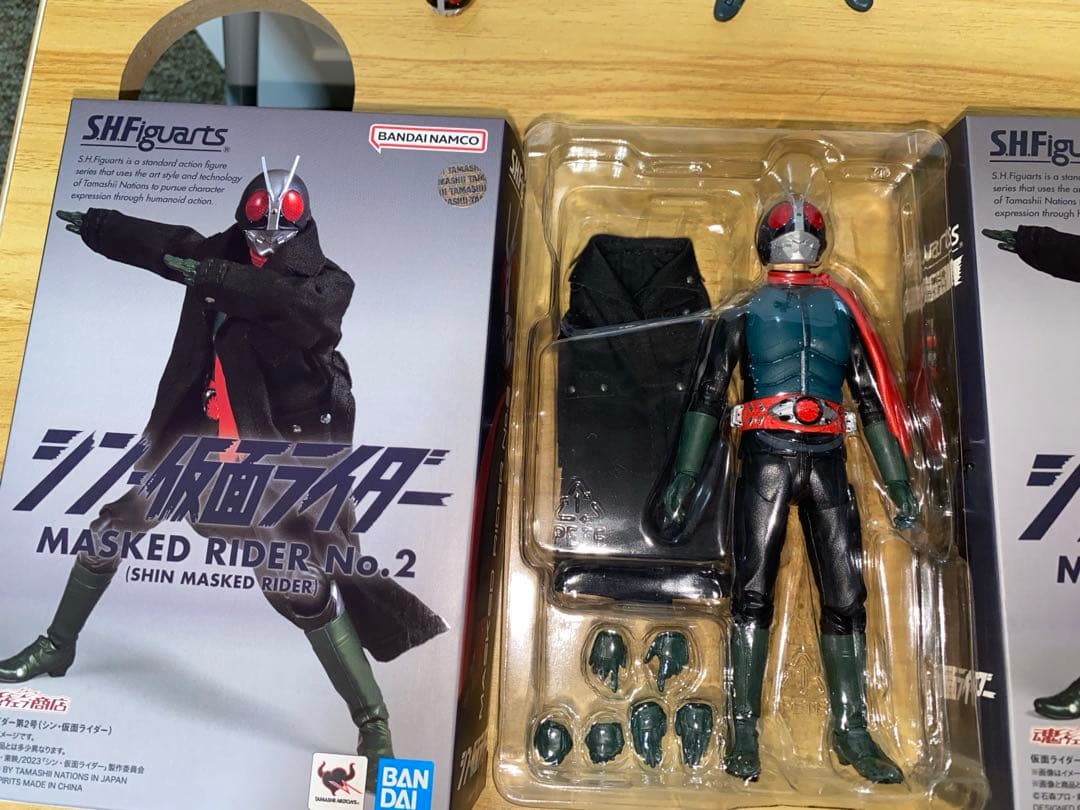 フィギュアーツ シン仮面ライダー 1号 2号 バイク S.H.Figuarts