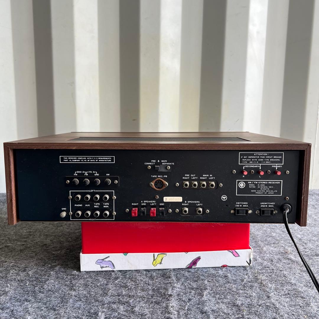 E65激安早い者勝ち✨ニッコー レシーバー R-2000 インテリア✨