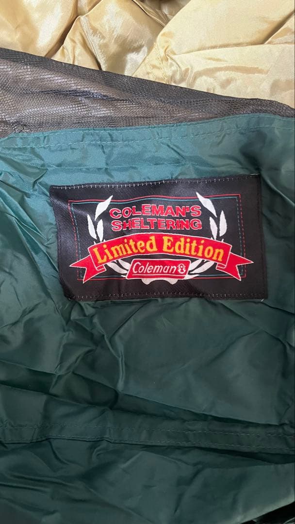 Coleman 激レア3ポールスパイダーリミテッド スクリーンタープ