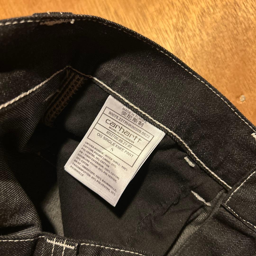 Carhartt WIP OG SINGLE KNEE PANT ブラック S