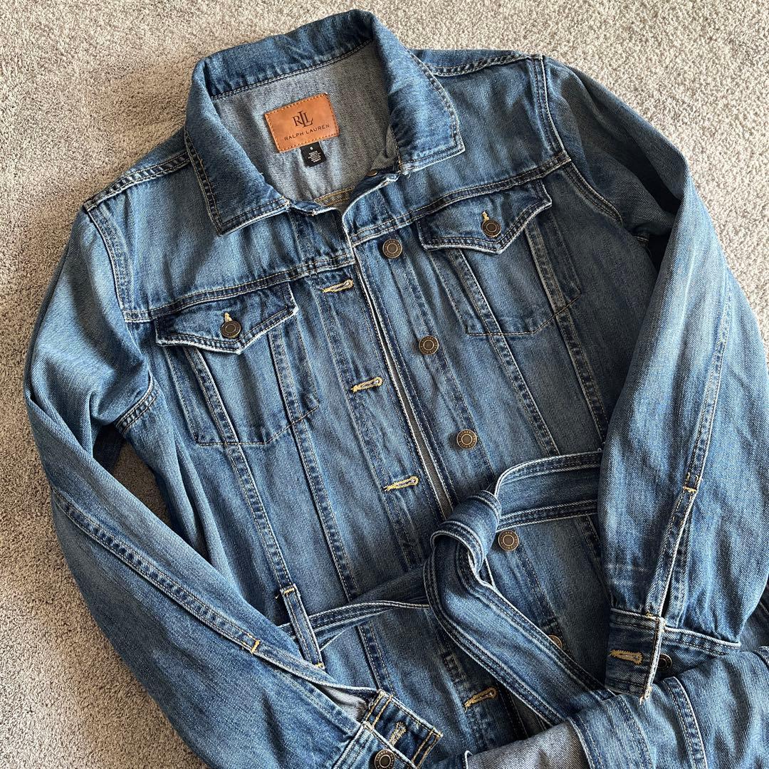 ローレンラルフローレン　デニムシャツドレス