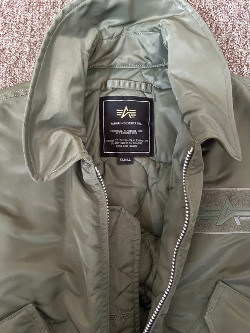 ALPHA INDUSTRIES フライトジャケット SMALL 美品
