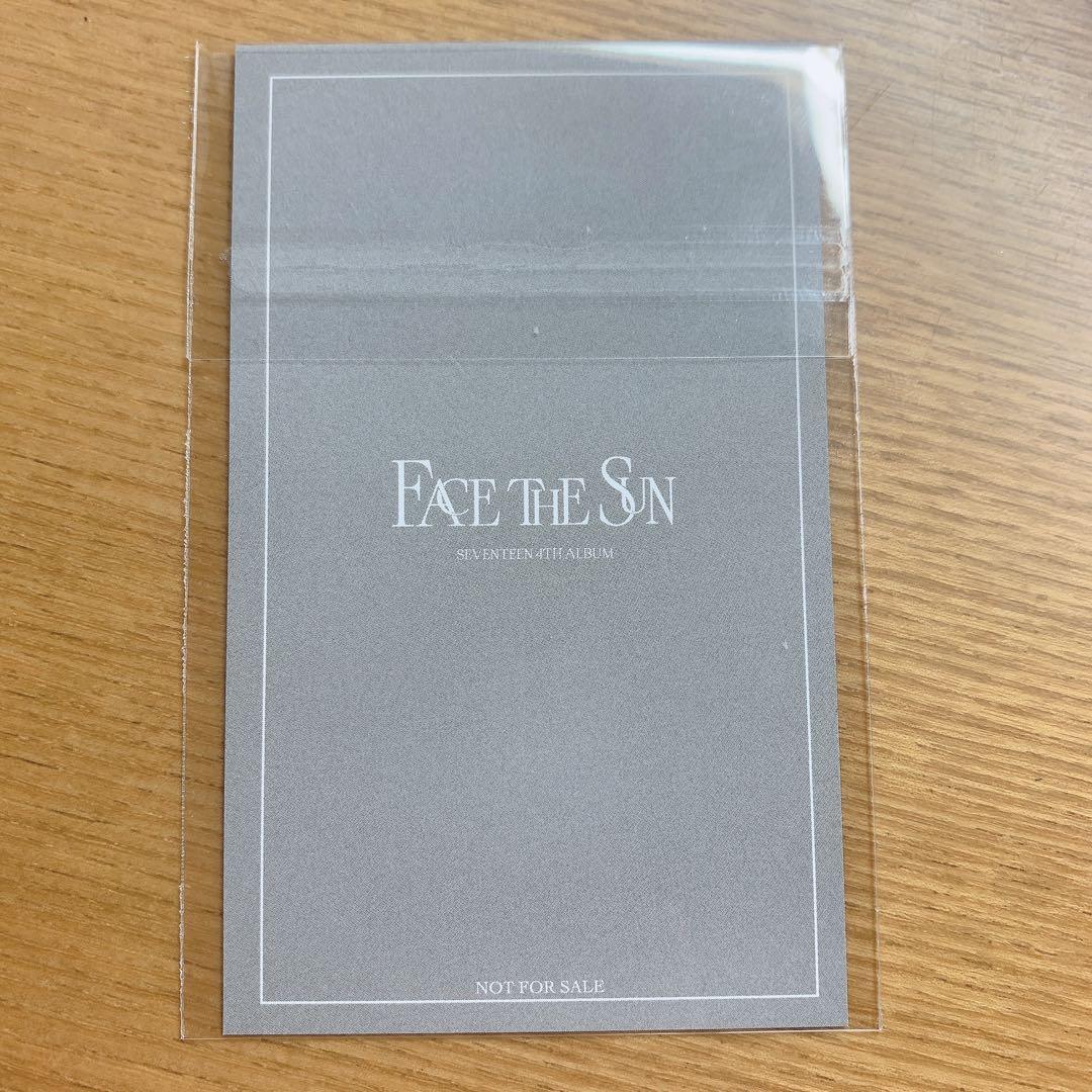 セブチ FaceTheSun ジュン JUN トレカ