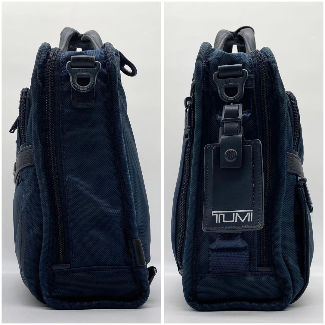 【良品】トゥミ ビジネスバッグ 3way SHIPS別注 ALPHA3 ネイビー