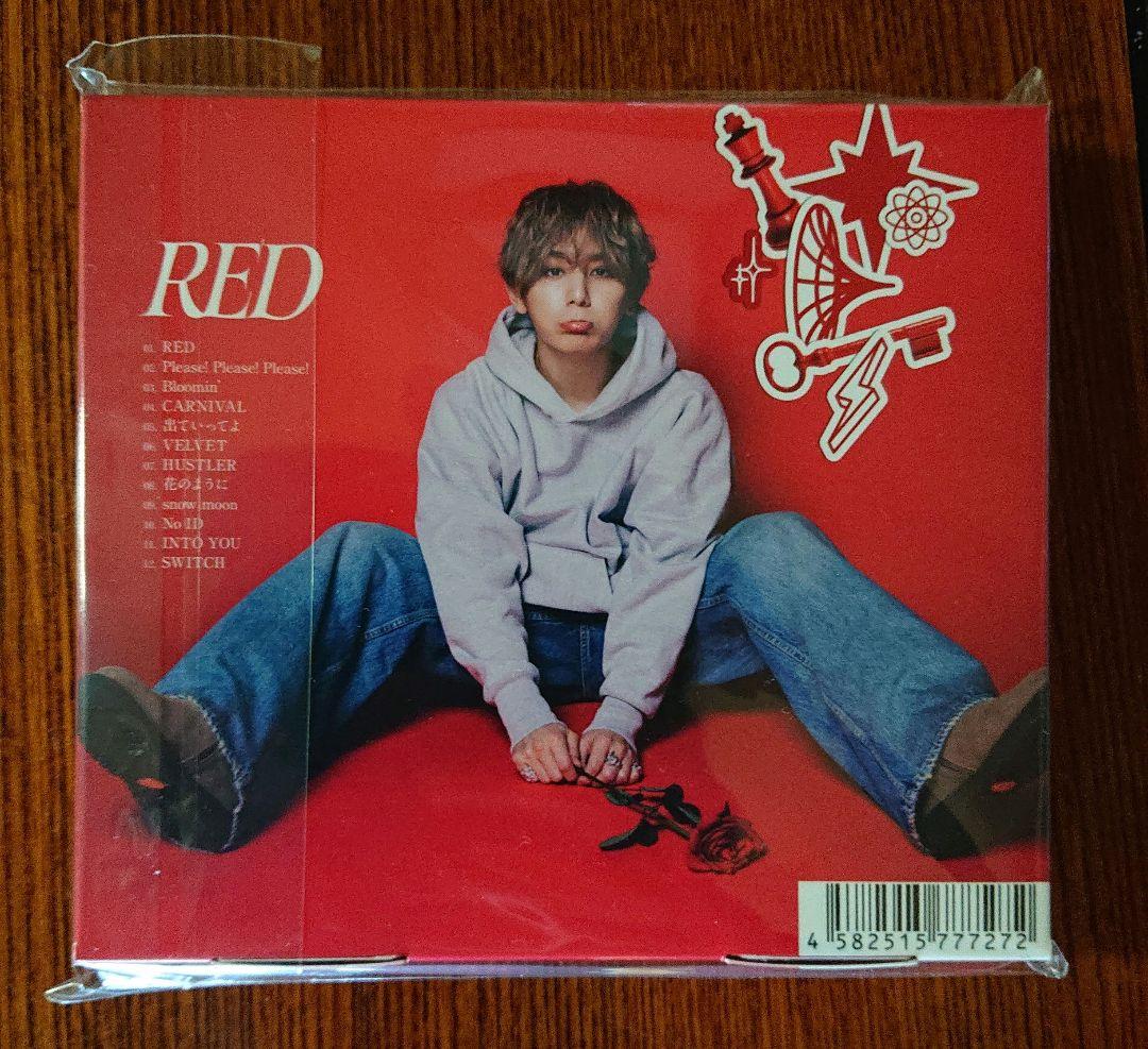 山田涼介 アルバム RED ファミクラ限定 Deep RED盤