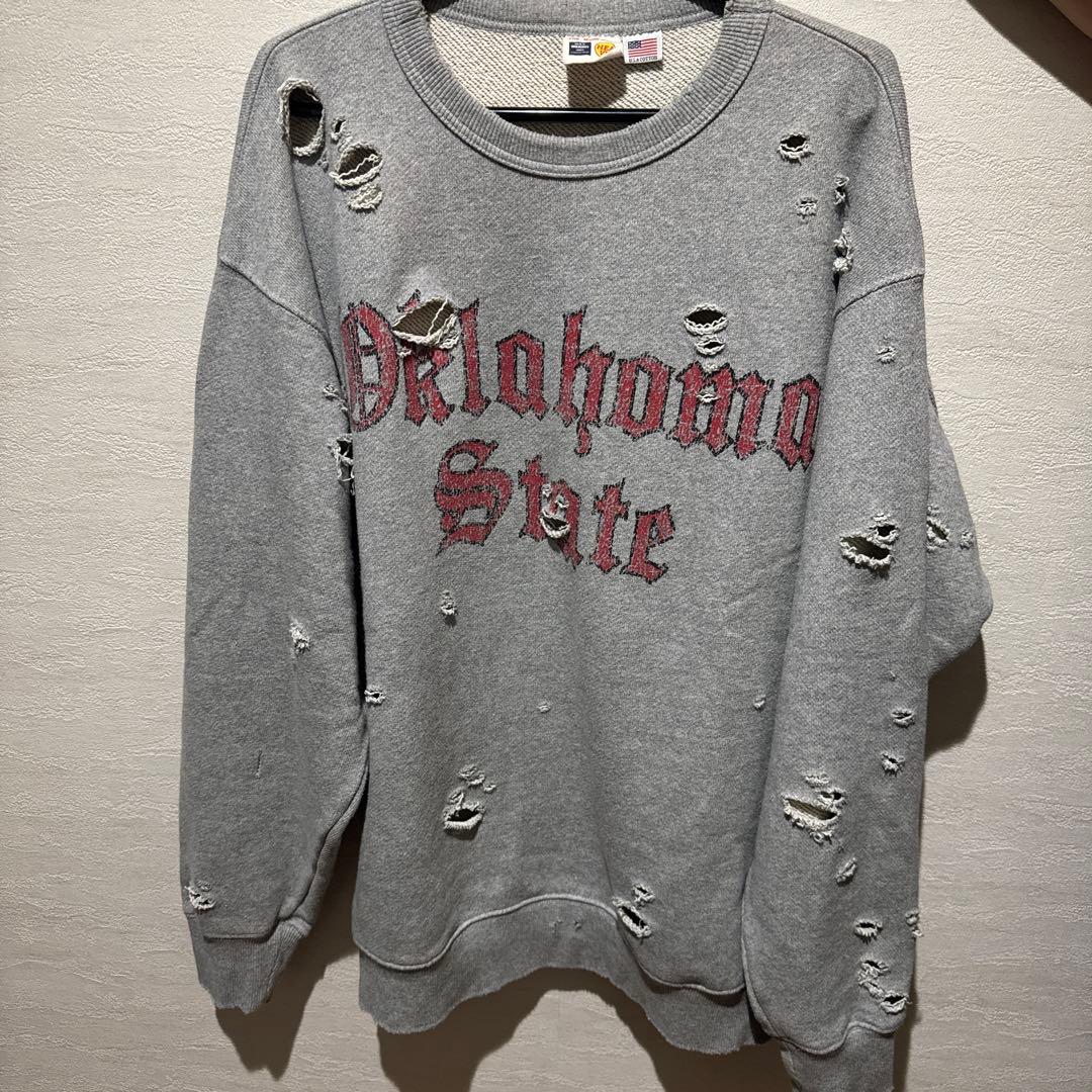 浜田雅功着用　FREAK’S STORE ダメージスウェット