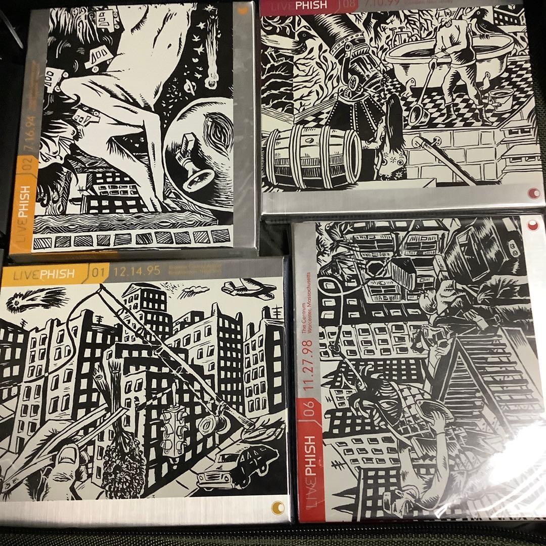 LivePhish CD 20タイトル コンプリート 収納ケース付き