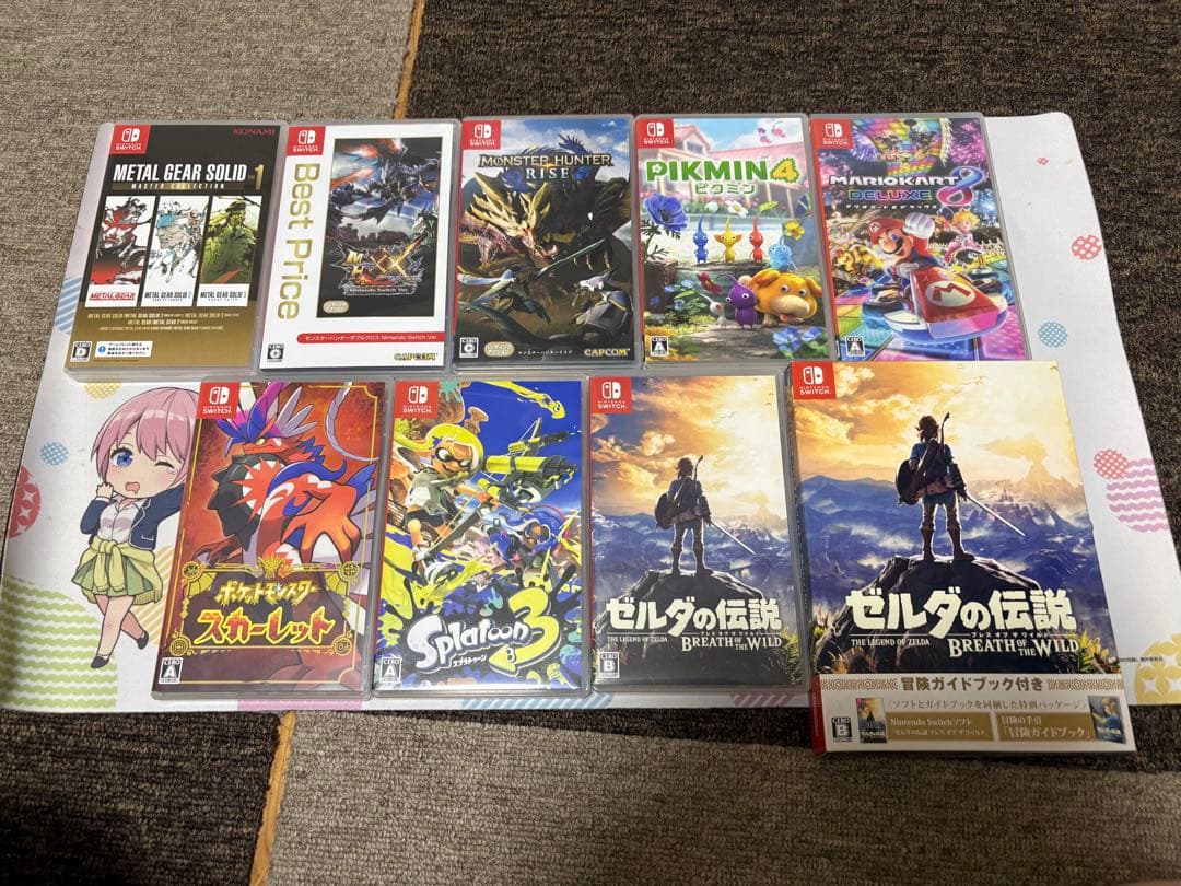 【任天堂Switch】Switchソフトまとめ売り。（値下げ交渉可）