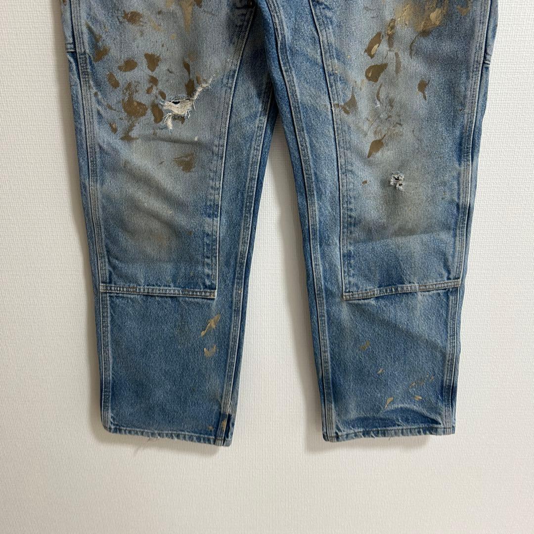 ラ*ト様 ［雰囲気抜群］carhartt double knee denim