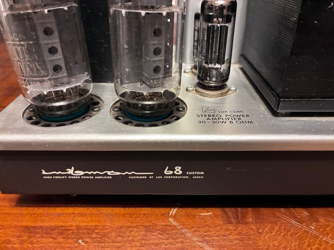 Luxman MQ68C MQ68 customラックスマン 真空管アンプ